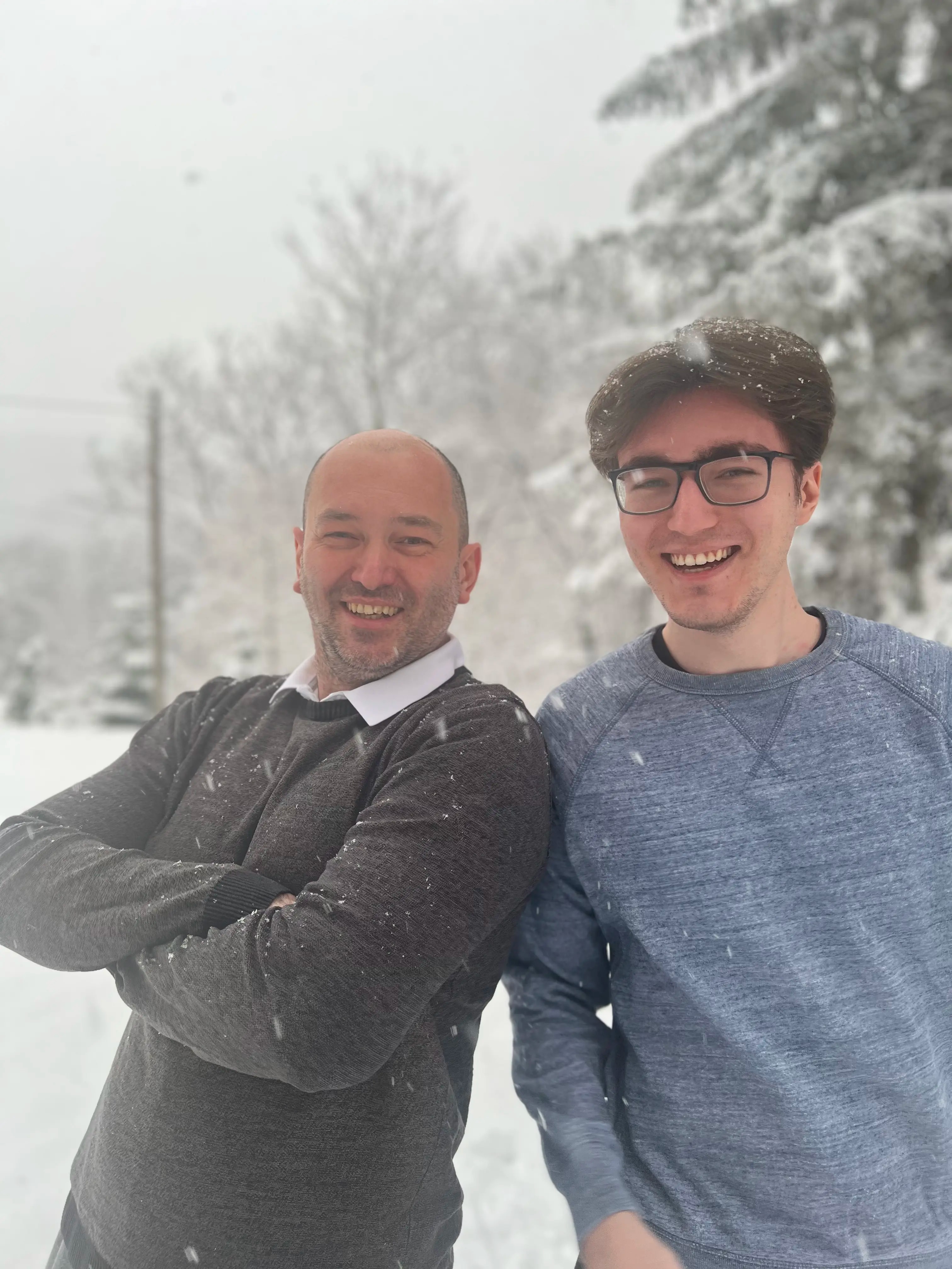 Father & Son Team Photo